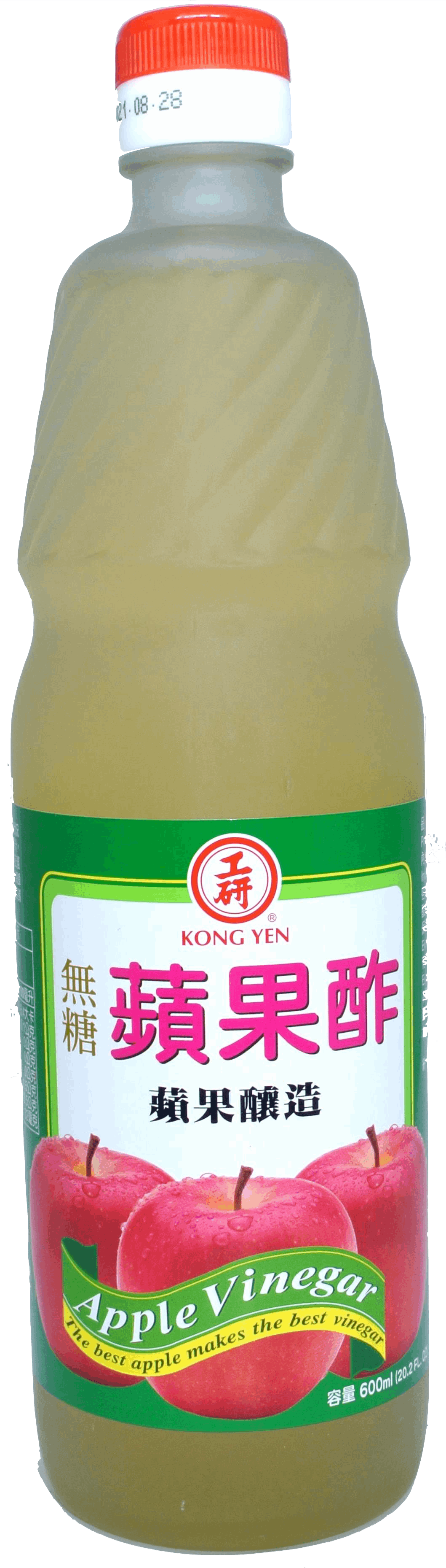 工研 無糖蘋果酢 600ml