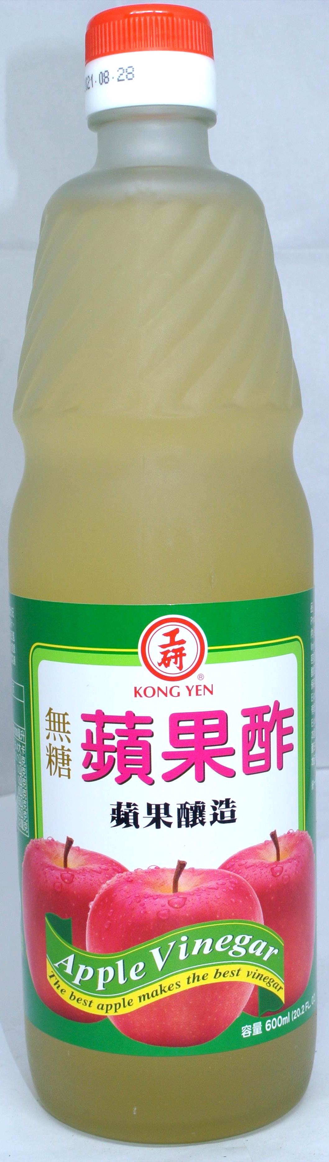 工研 無糖蘋果酢 600ml