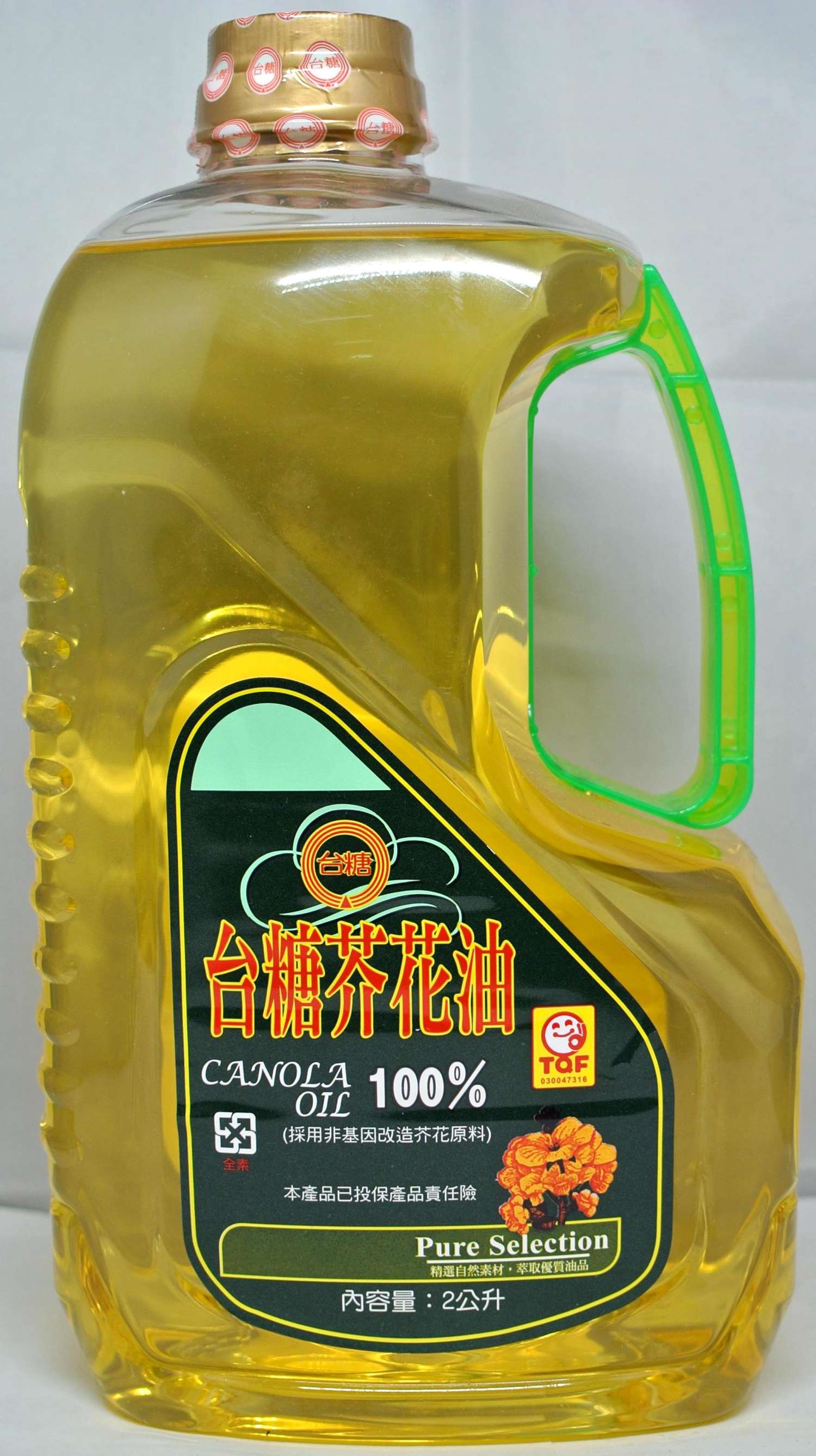 台糖芥花油2L