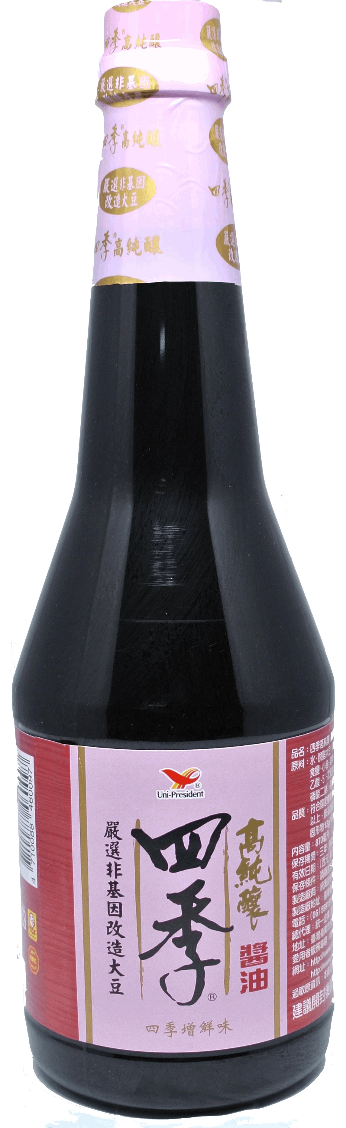 四季高純釀醬油 870ml