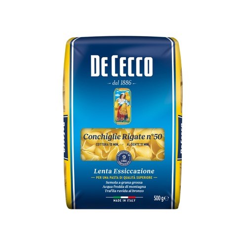 DE CECCO N.50貝殼麵 500g
