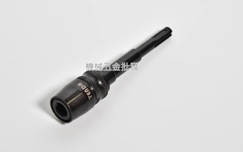 TENDA 四溝轉六角7/16"(11MM) 強力型轉換快速接桿 長140mm,電動工具