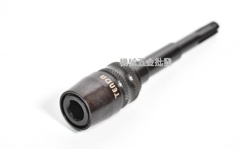 TENDA 四溝轉六角7/16"(11MM) 強力型轉換快速接桿 長140mm,電動工具