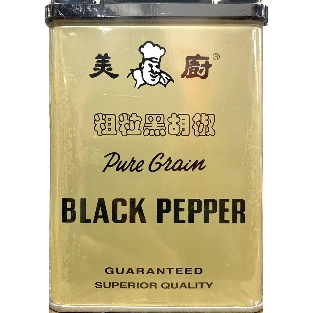 美廚 粗粒黑胡椒340g