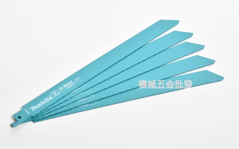 makita {牧田}B-16782 225mm軍刀鋸用刀片 金屬、木材專用 快速、耐用、高品質 五片裝,電動工具