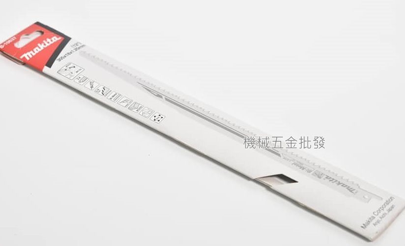makita {牧田} B-10637 305mm軍刀鋸用刀片塑膠 玻璃纖維專用 快速、耐用、高品質 三片裝,電動工具