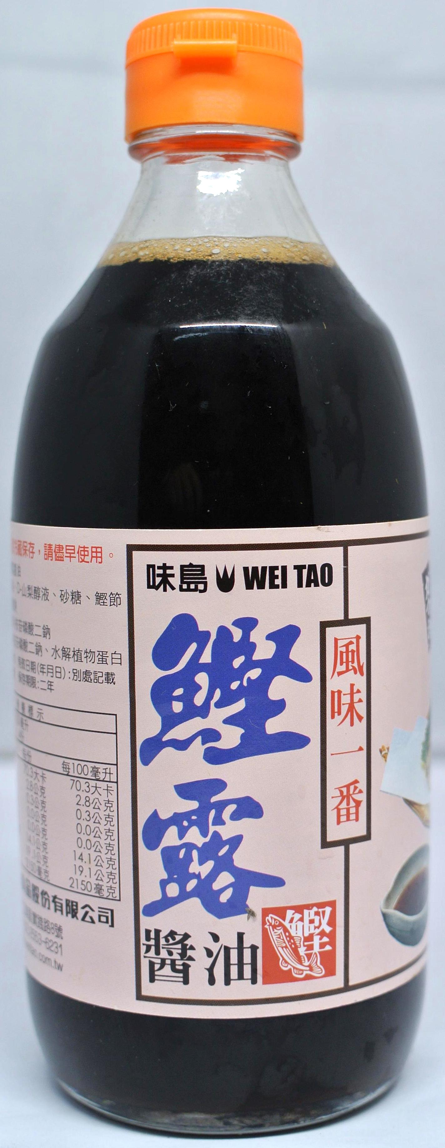 鰹露醬油 400ml