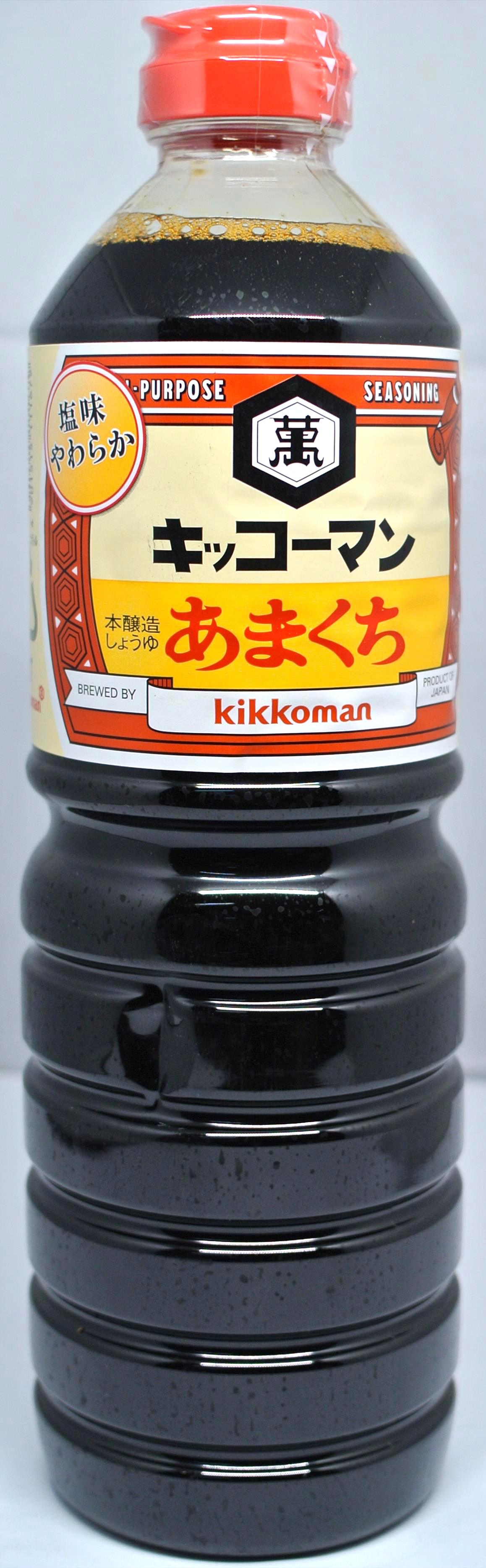 龜甲萬 鹽味甘口醬油 1L