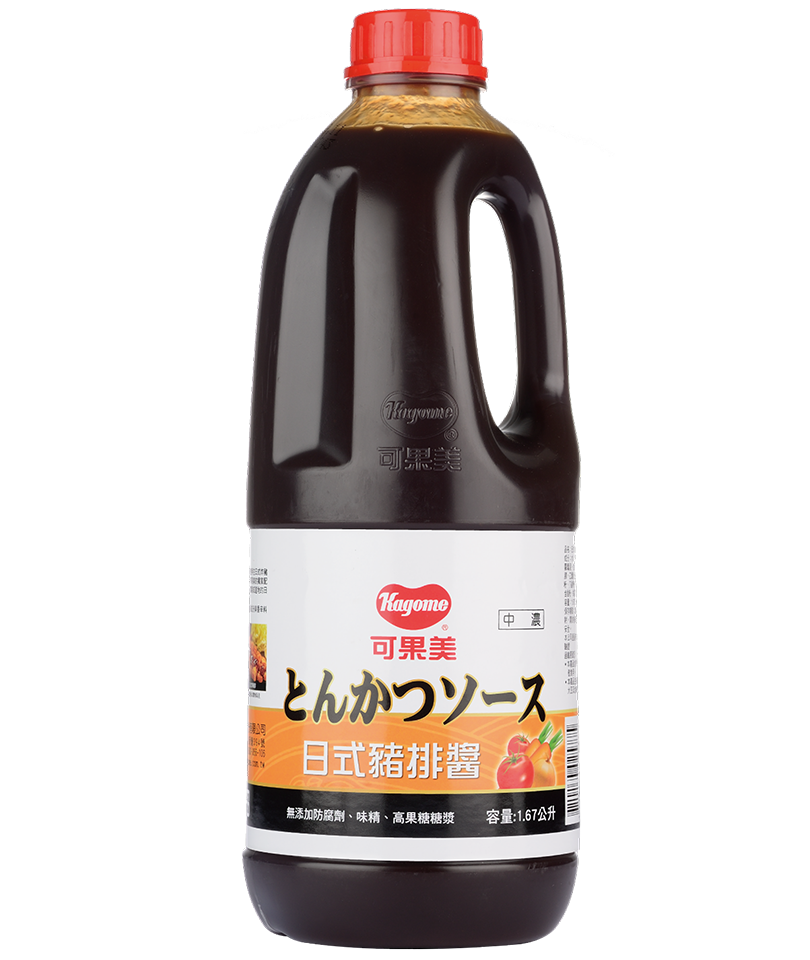可果美 日式豬排醬(中濃) 1.67L