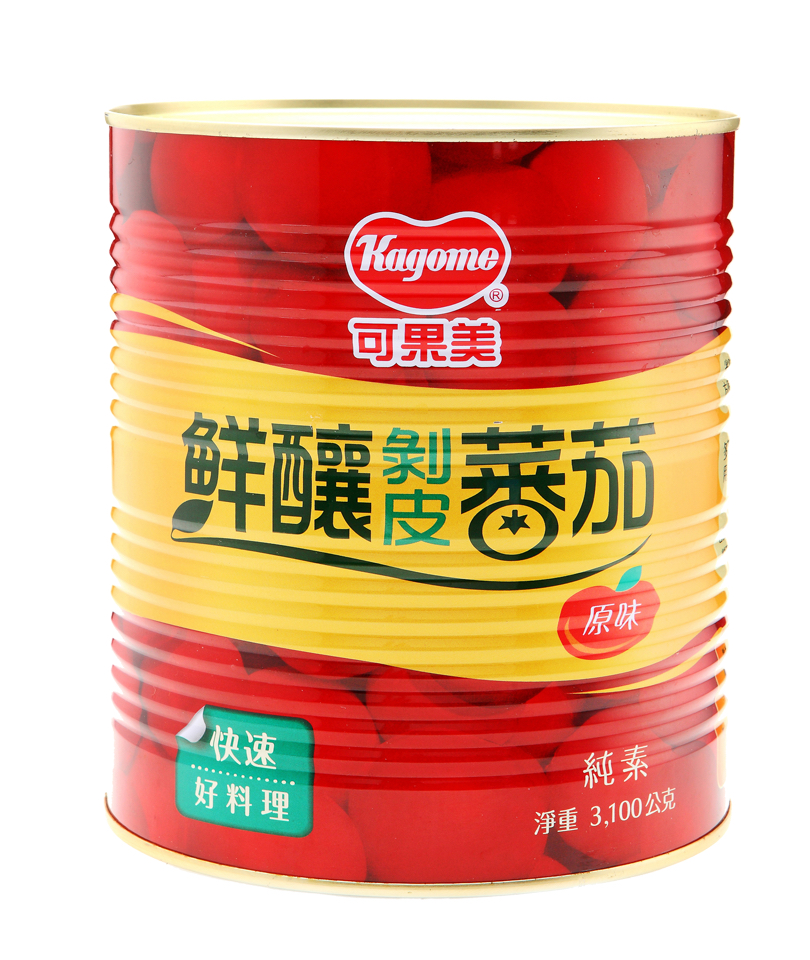 可果美 鮮釀剝皮蕃茄(原味) 3.1kg