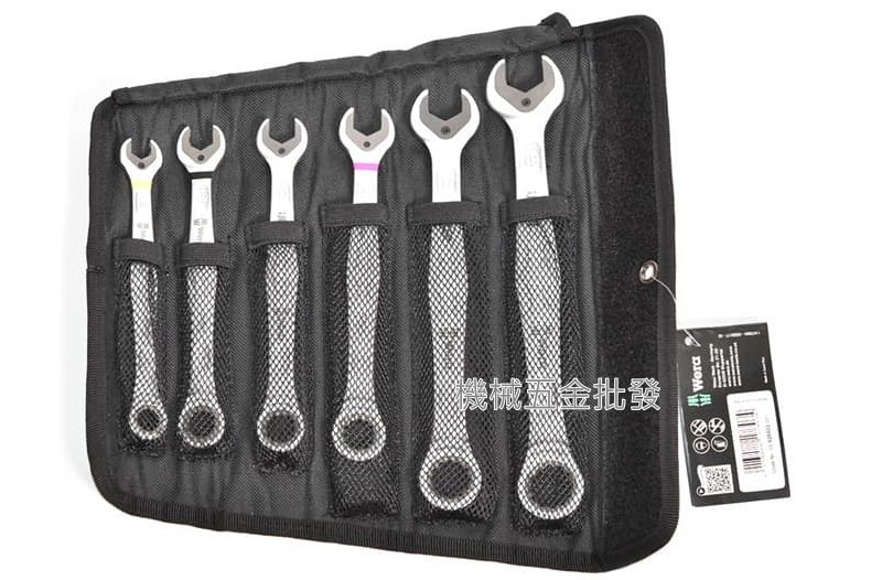  wera 德國 Joker Set 6 Taiwan 台灣限定版 熱銷規格 超值組梅花棘輪扳手 6支組  限量2組 售完為止,手工具