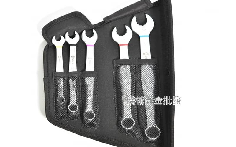 wera 德國 6003 Joker 5 set 1 組合扳手5支組 開口扳手 10mm-19mm,手工具