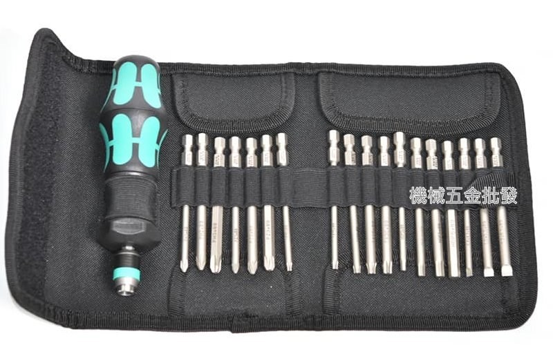  wera 德國 826T KK turbo 1 19PCS 六角起子手柄+18支起子組,手工具
