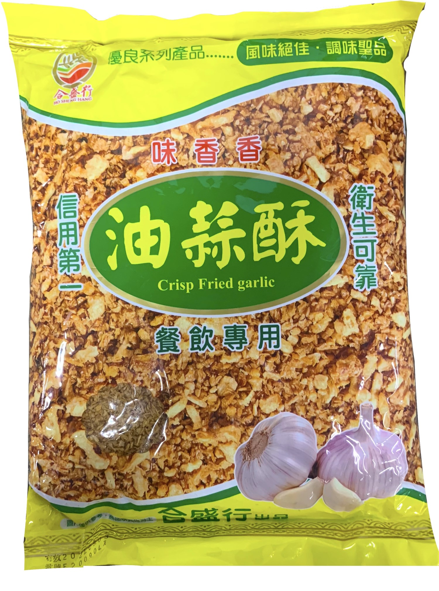 合盛行 油蒜酥 600g