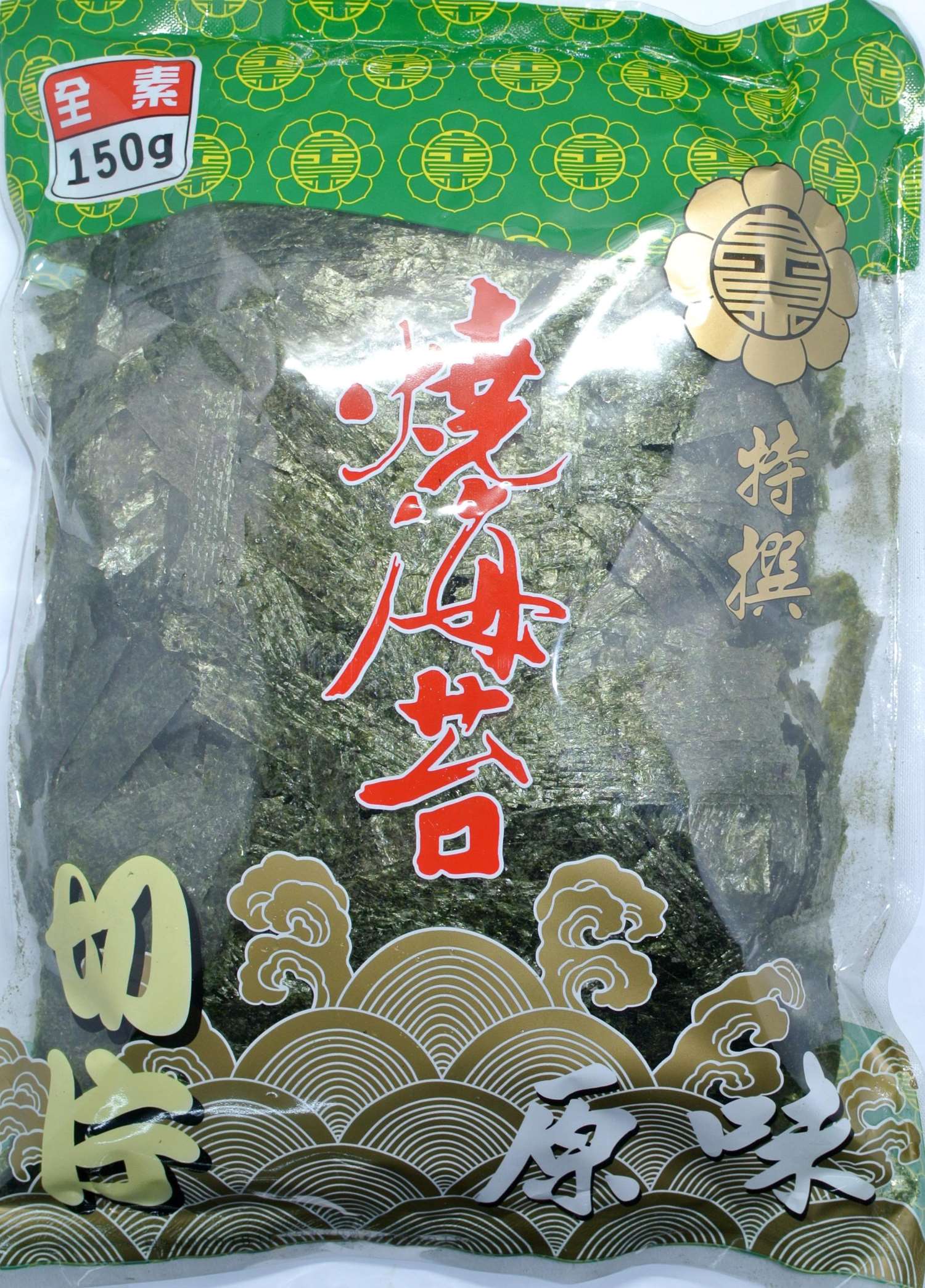 燒海苔切片(粗切片) 150g