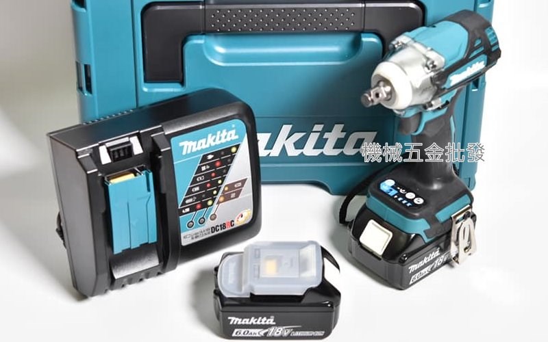 makita {牧田} DTW300RGJ 18V 6.0A 充電式無刷套筒扳手,電動工具