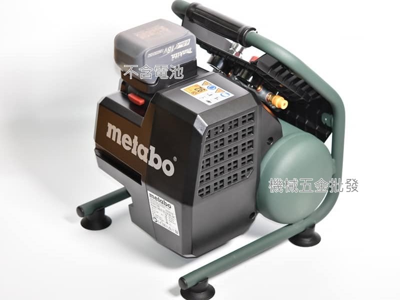 metabo {美達寶} Power 160-5 18LTX BL OF 18V充電式空壓機 【單主機】,電動工具