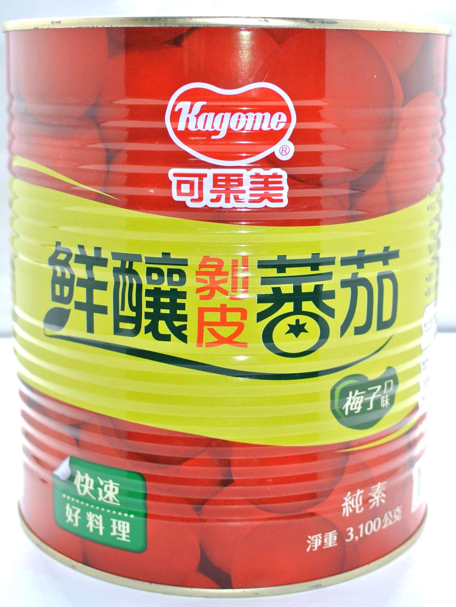可果美鮮釀剝皮蕃茄(梅子口味) 3.1kg