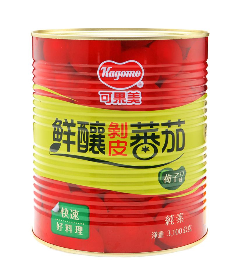 可果美鮮釀剝皮蕃茄(梅子口味) 3.1kg