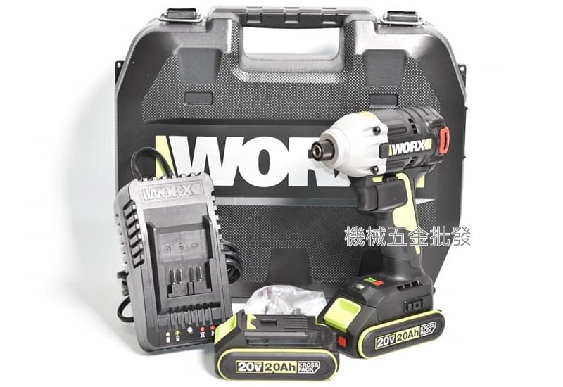 WORX {威克士} WU290D 充電式無刷衝擊起子機 230牛頓米 3速調整,電動工具