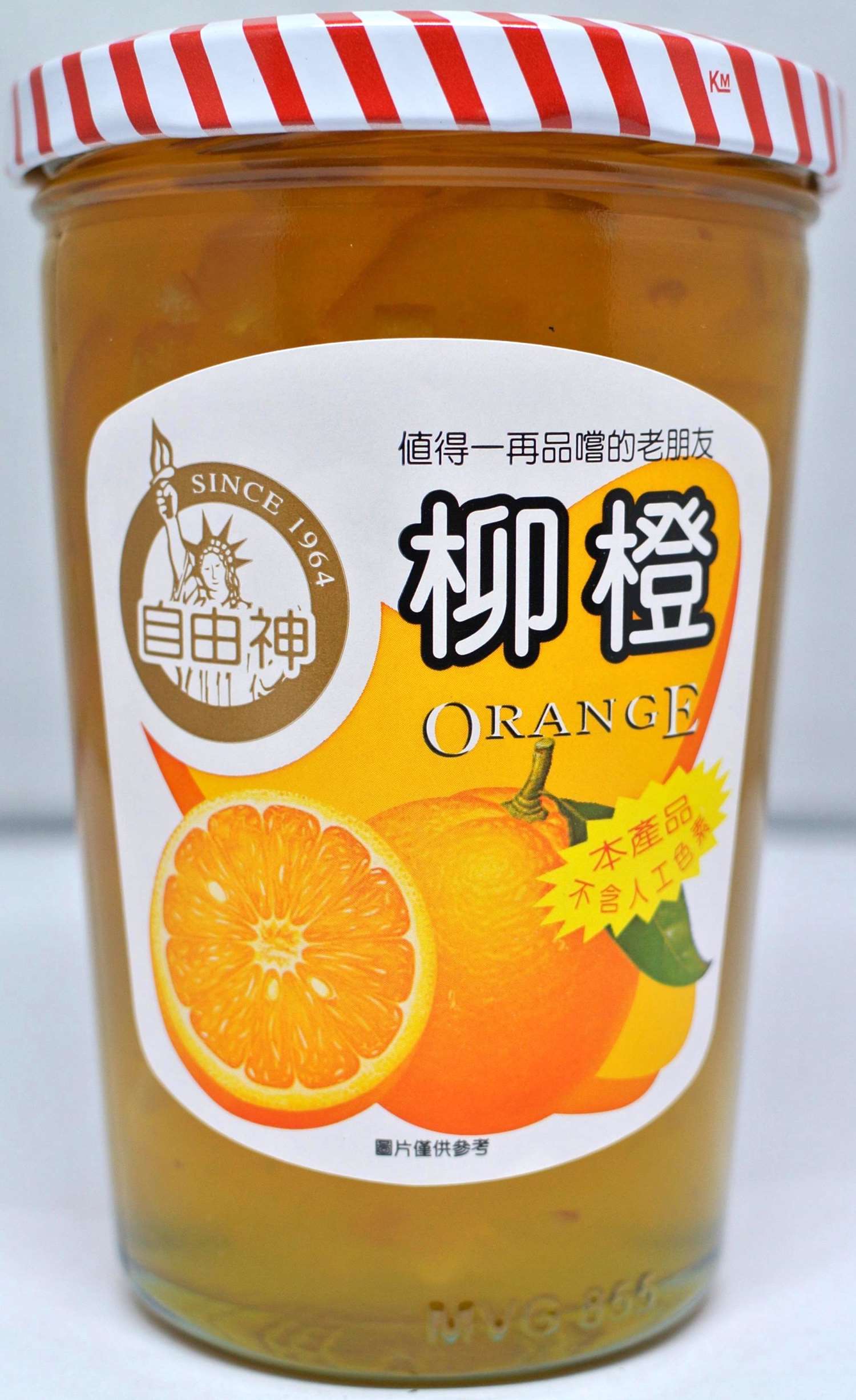 自由神 柳橙果醬 450g