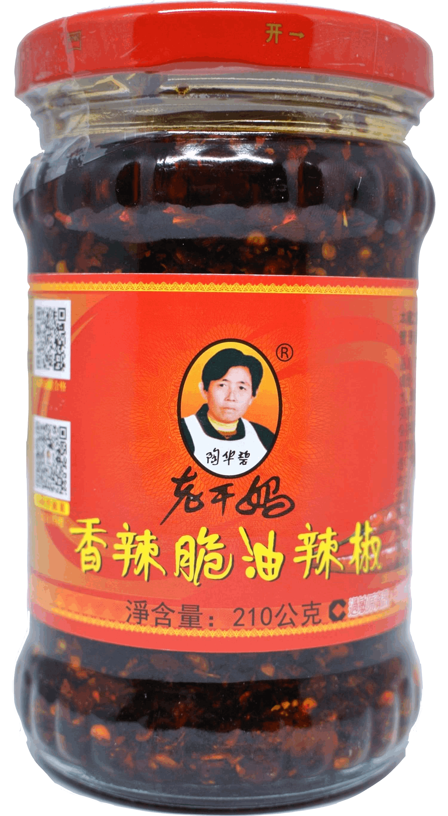 老干媽香辣脆油辣椒 210g