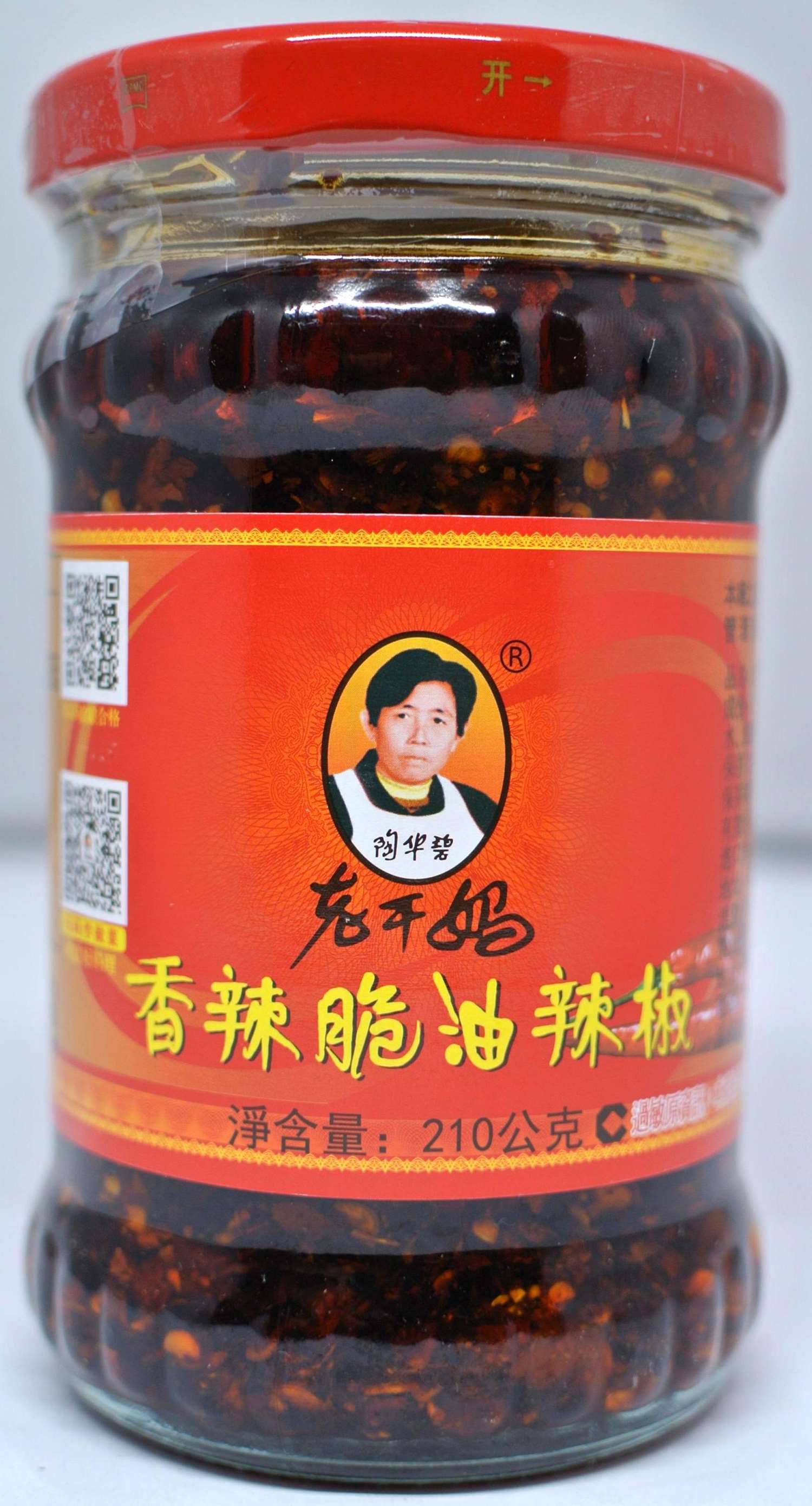 老干媽香辣脆油辣椒 210g