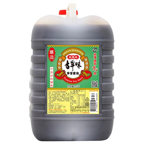 高慶泉 古早味甲等醬油 5L
