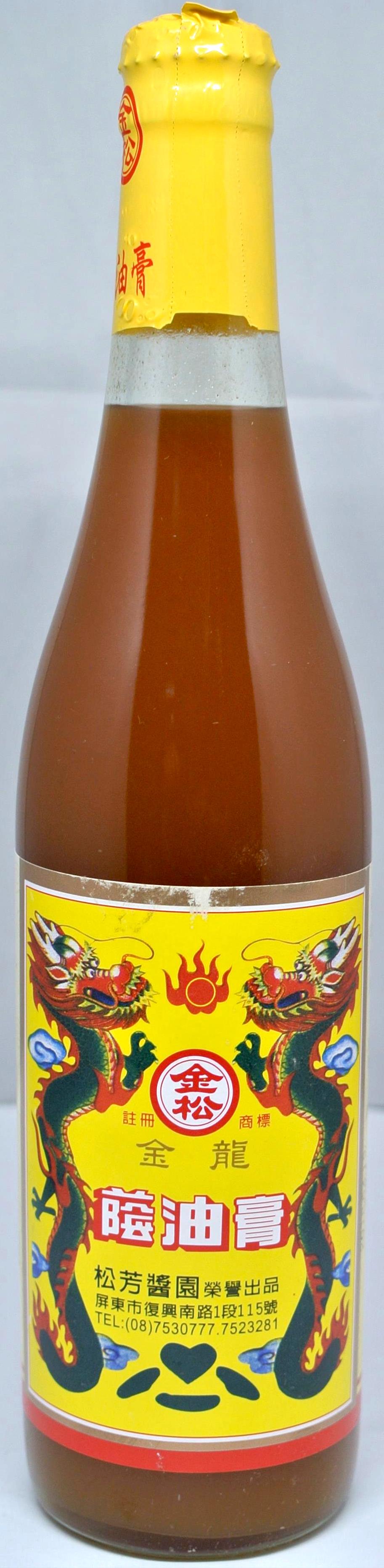 (金松)金龍蔭油膏 500ml