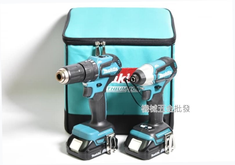 makita {牧田} DLX2221A 18V充電雙機組 DTD155起子機+DHP483電鑽,電動工具