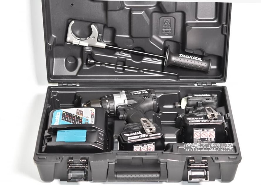 makita{牧田} DLX2308GB 18V充電式雙機組 DTD171起子機+DHP481震動電鑽,電動工具