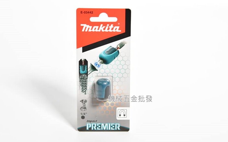 makita {牧田} E-03442 六角起子頭專用 強力磁鐵 磁力產生環,電動工具