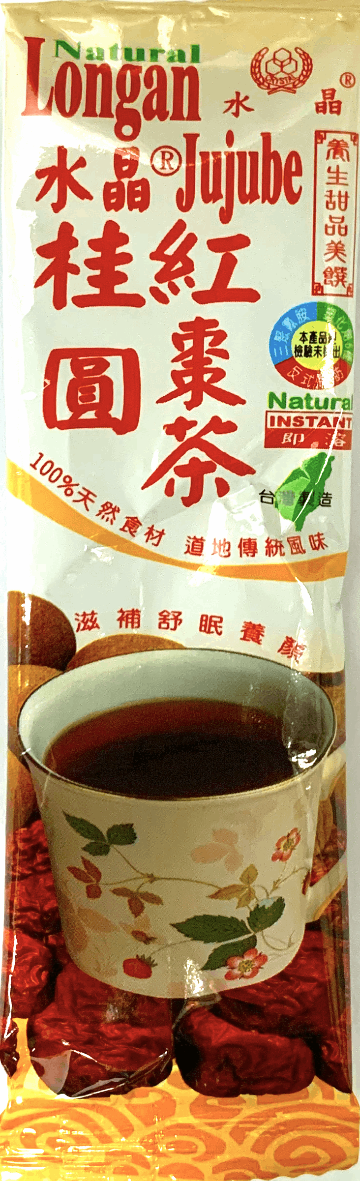 水晶桂圓紅棗茶 20g/包  100入