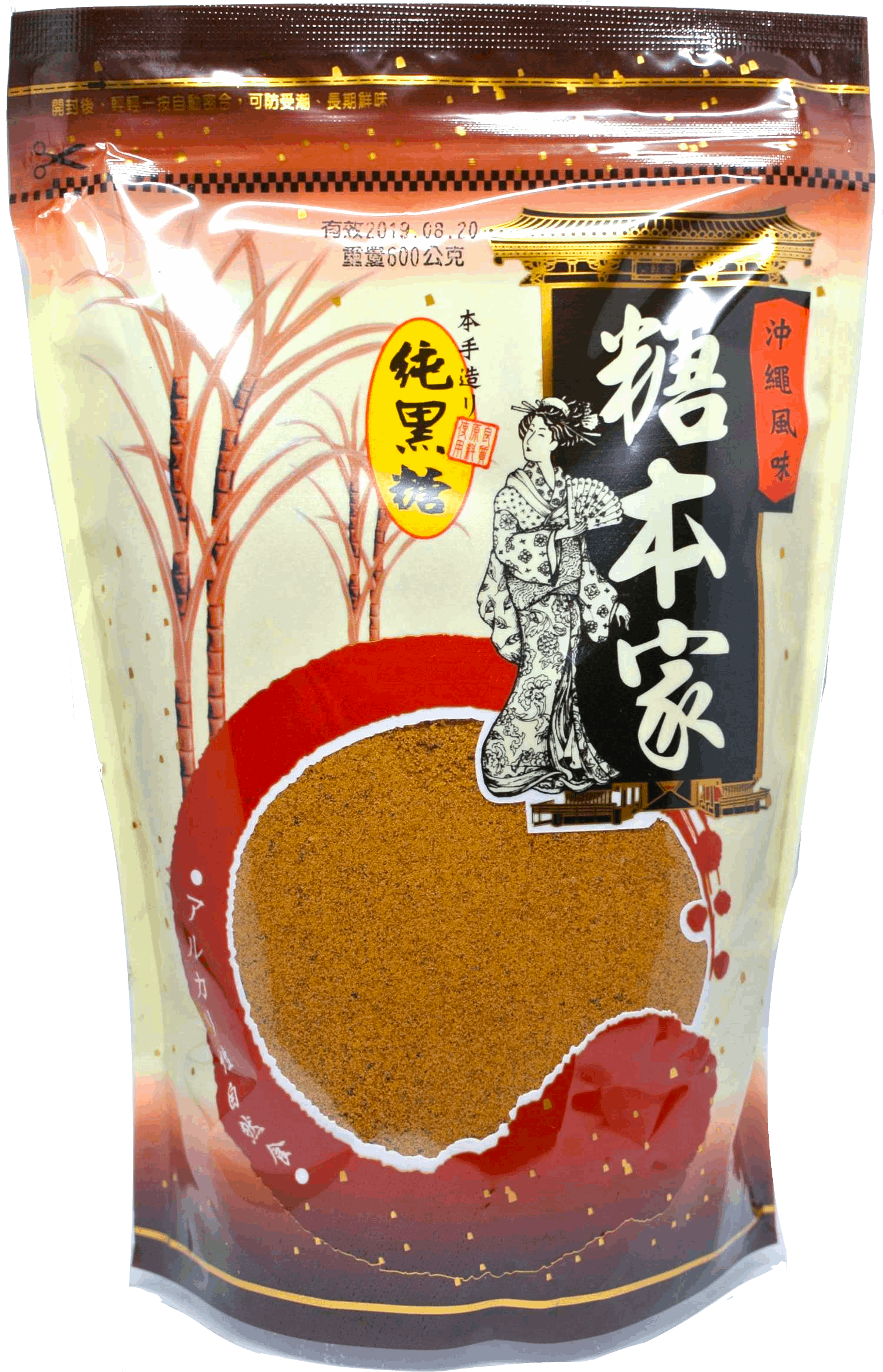 糖本家 沖繩純黑糖粉 600g