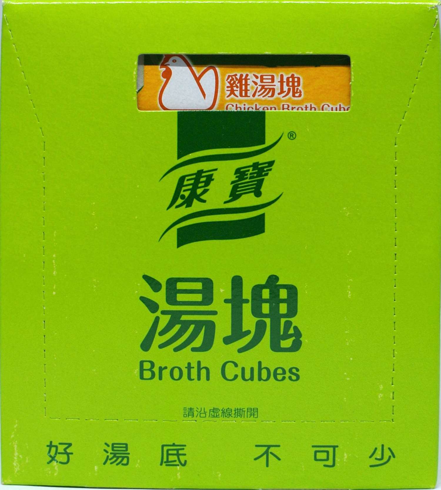 康寶雞湯塊 12入(每入6塊)／盒