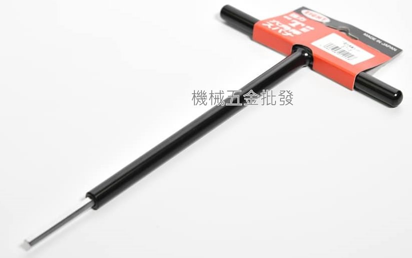 EIGHT ST-6 6mm T型鐵柄白金六角扳手 6mm 日本製,手工具