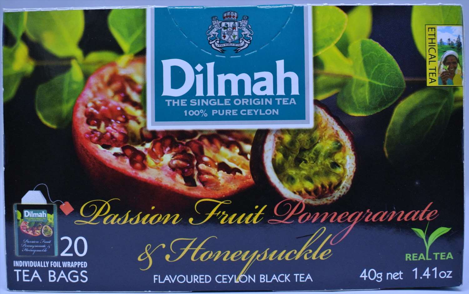 Dilmah 帝瑪百香果蜂蜜茶 2g*20入