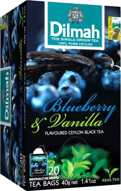 Dilmah 帝瑪藍莓香草茶 2g*20入