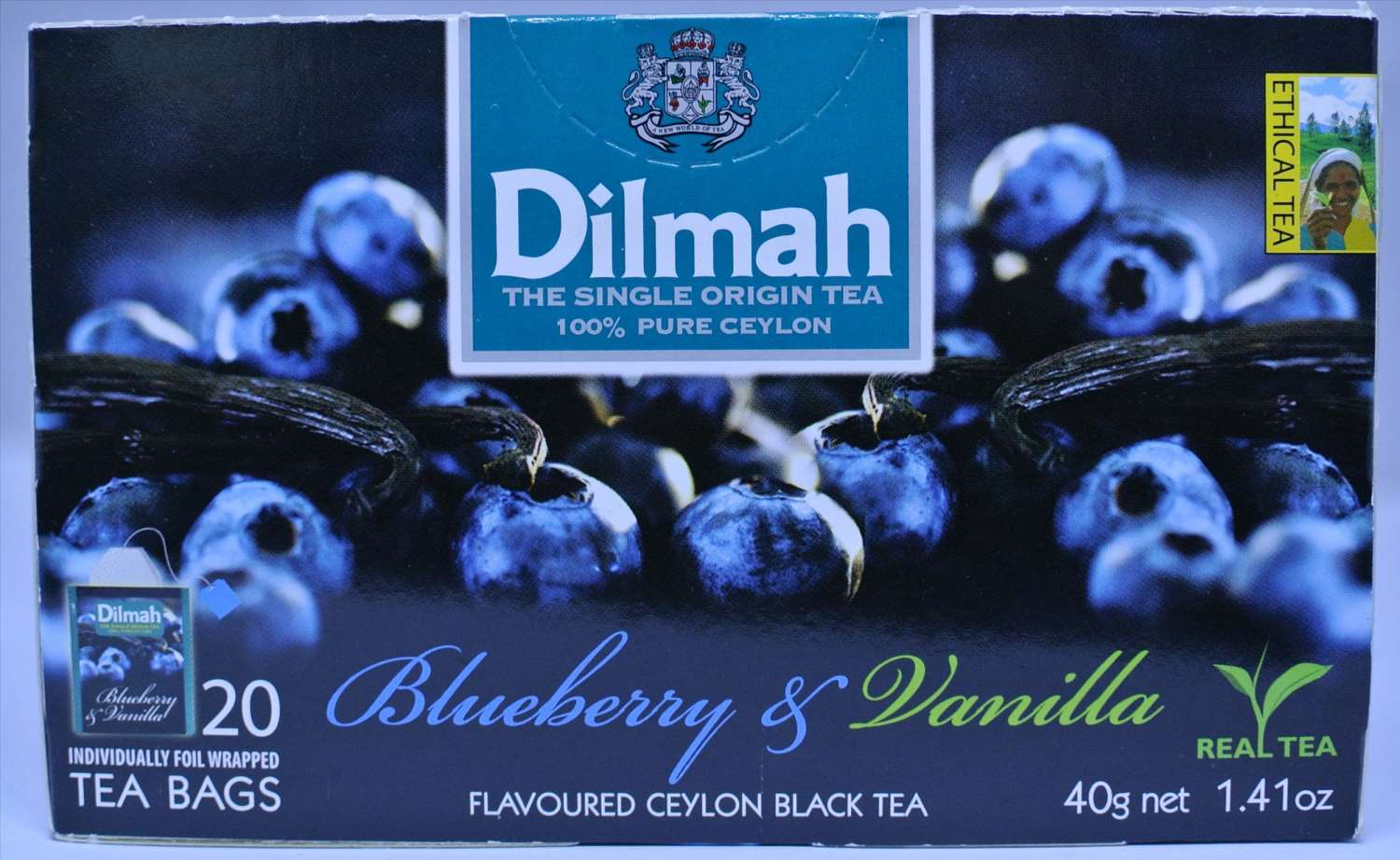 Dilmah 帝瑪藍莓香草茶 2g*20入