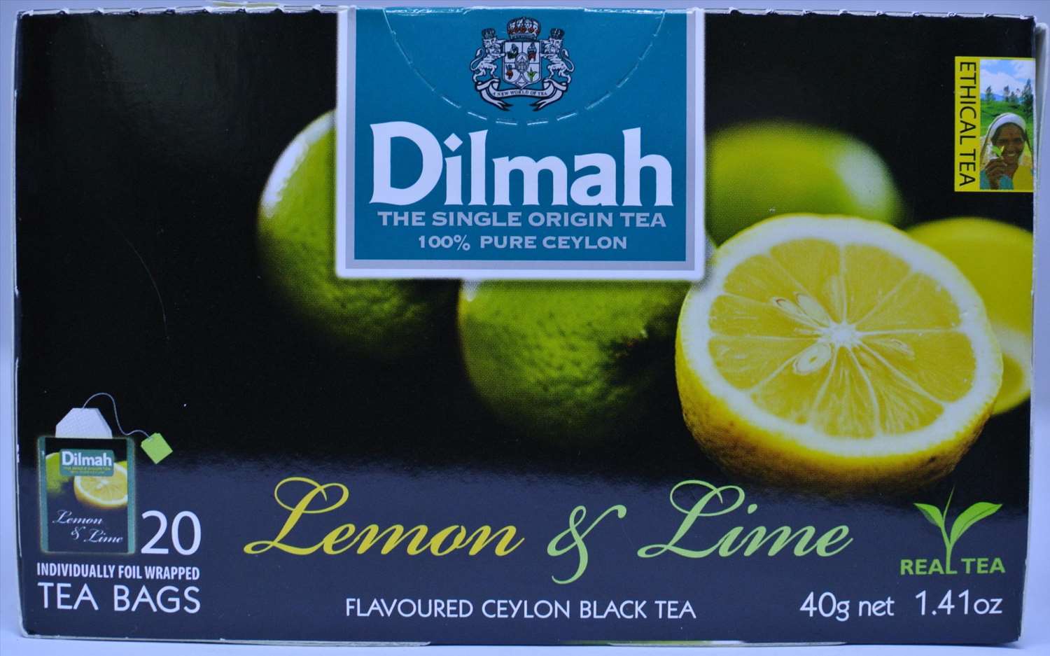 Dilmah 帝瑪檸檬萊姆茶 2g*20入