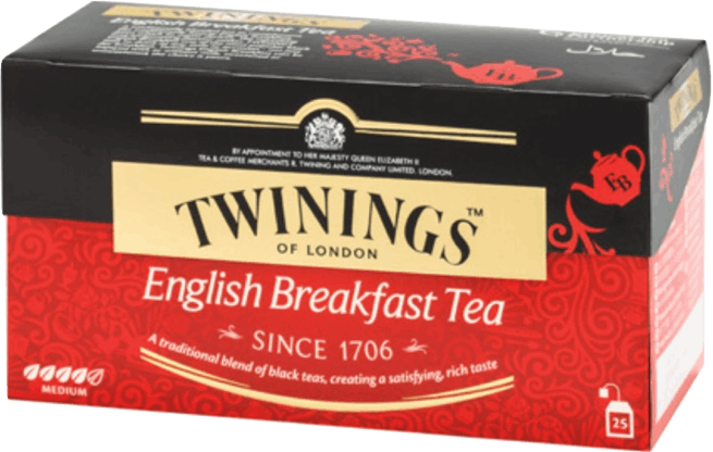 TWININGS唐寧 英倫早餐茶 2g*25入