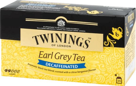 TWININGS唐寧 皇家伯爵咖啡因茶 2g*25入