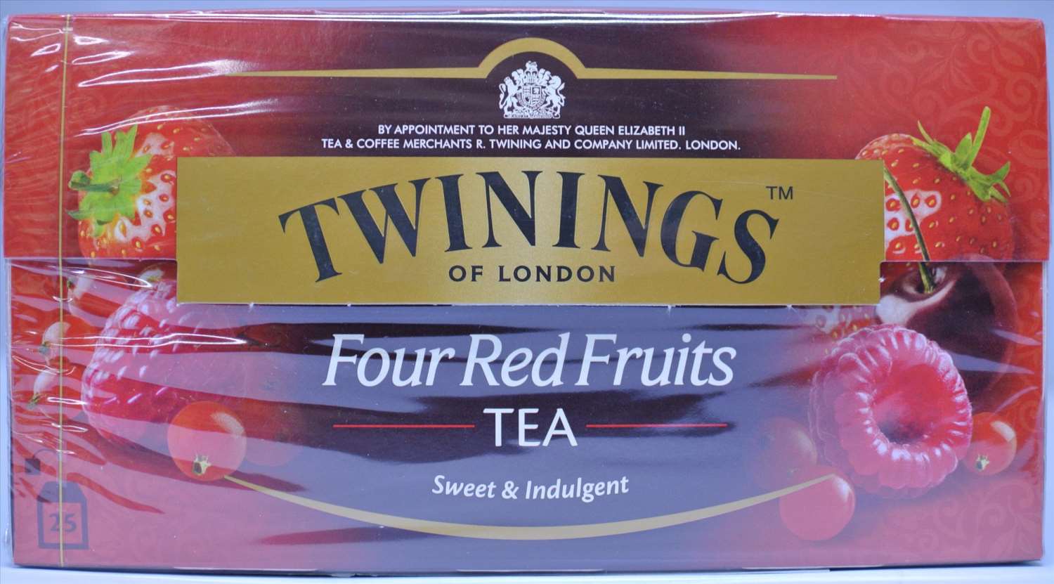 TWININGS唐寧 四紅果茶 2g*25入