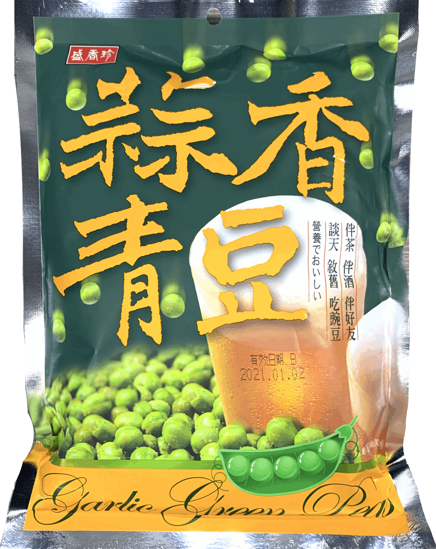 蒜香青豆 240g