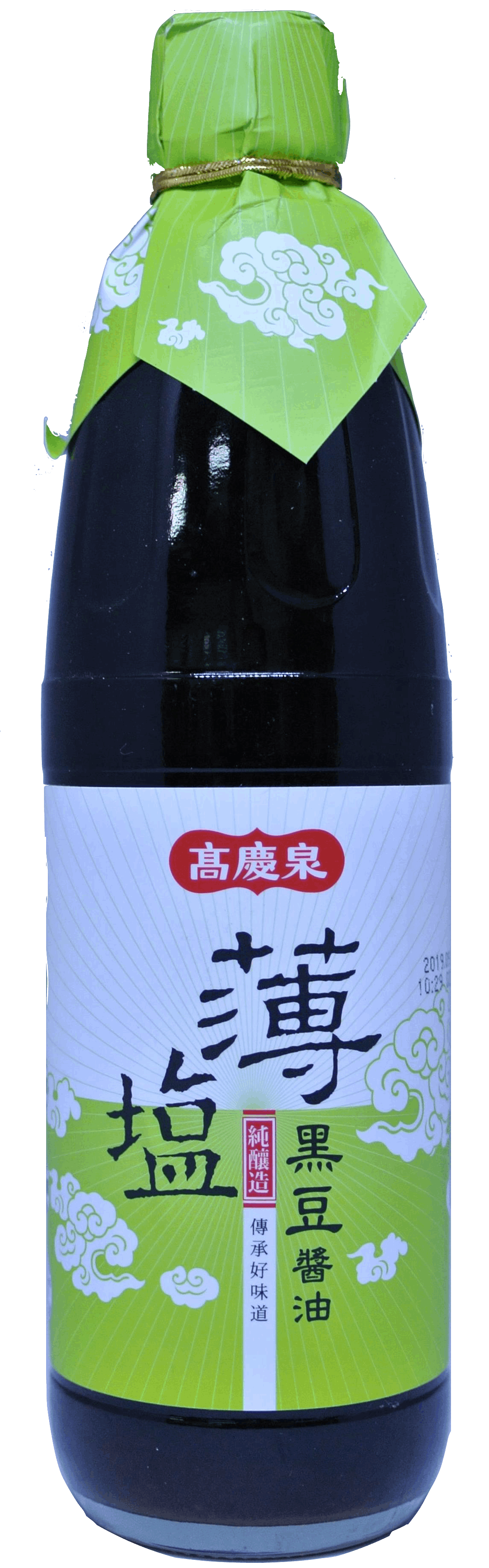 高慶泉 薄鹽黑豆醬油 540ml