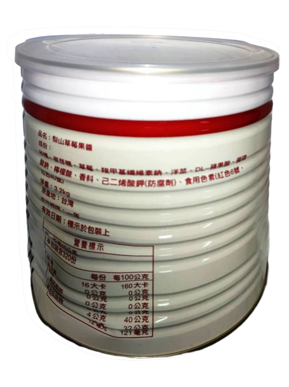 五惠 草莓果醬 3KG 梨山草莓醬