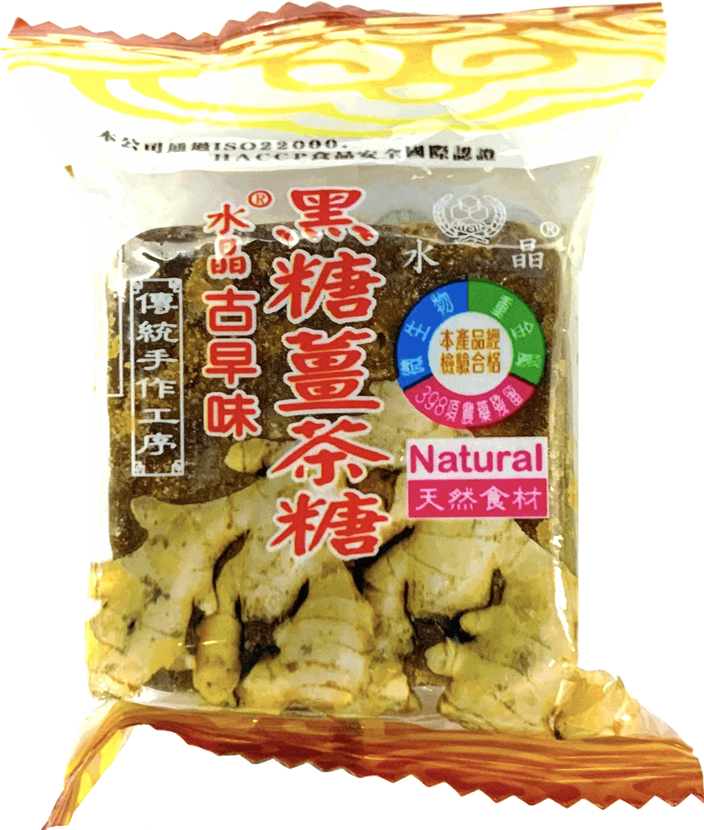 黑糖薑茶糖 600g