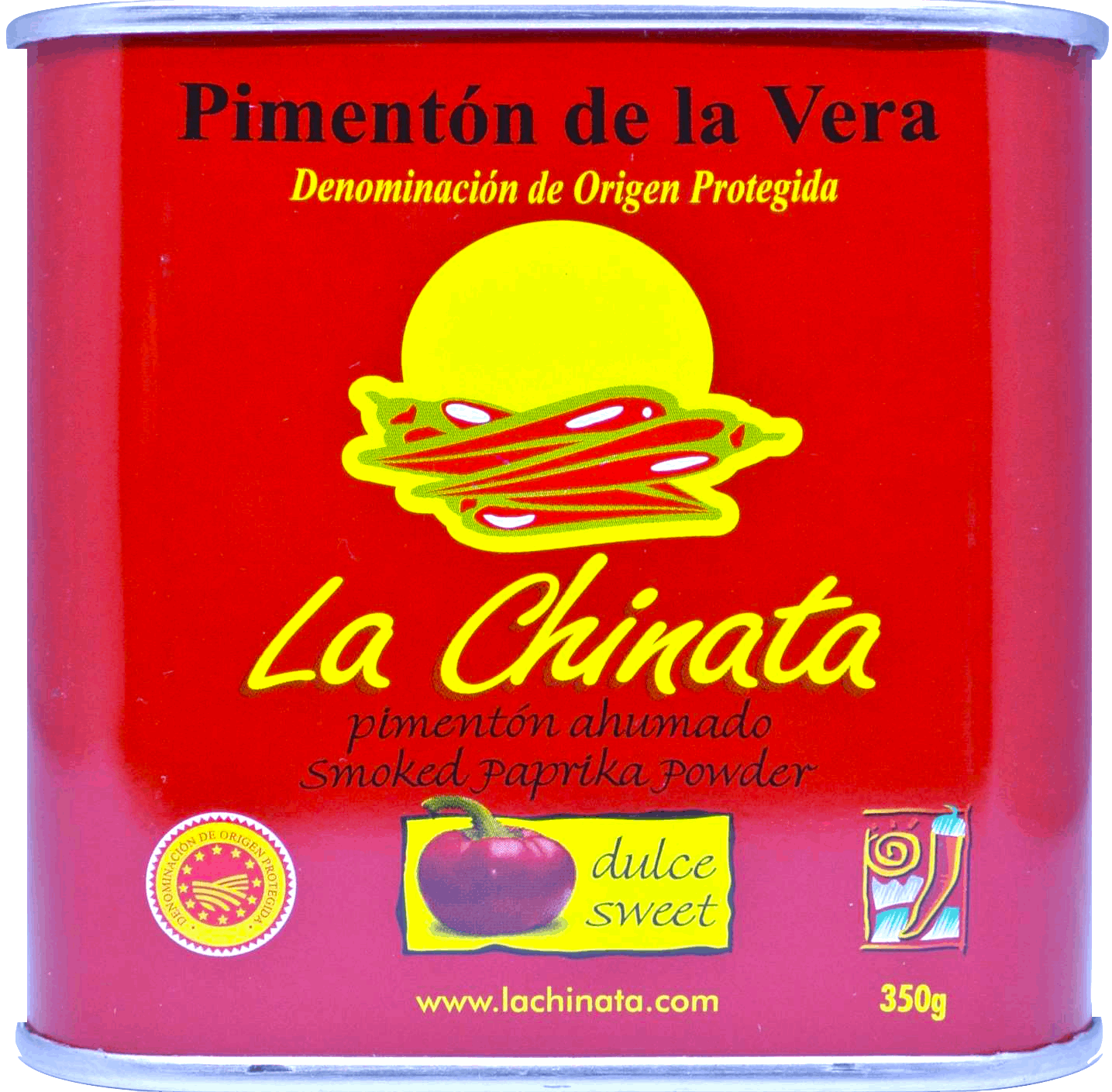La Chinata 西班牙紅椒粉(甜)/Smoked Spanish Paprika Powder(Sweet) 350g