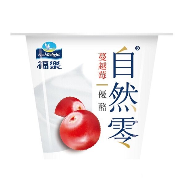 福樂自然零 蔓越莓優格100g*4入