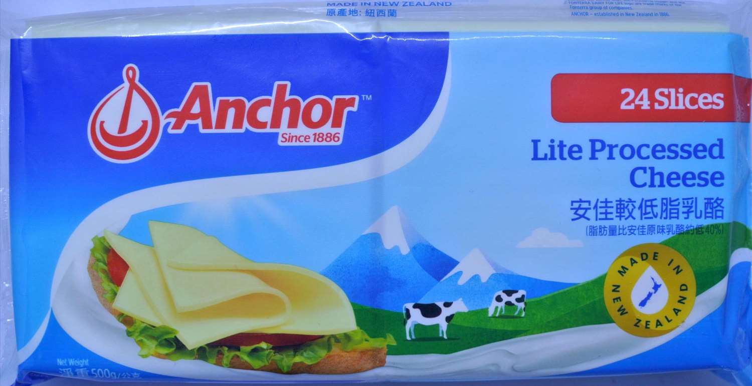 安佳較低脂乳酪 24片